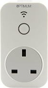 Wi-Fi Enabled Plug in Time Switch, 230 V, White