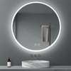 CIRCULAR LIGHTED BATHROOM MIRROR
