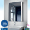 EVOLEC 700x550mm Smart LED Mirror Cabinet with Multi-Directional Lighting