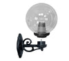 Fumagalli Globe 250 Bisso Lantern & Bracket Smoked Bulb