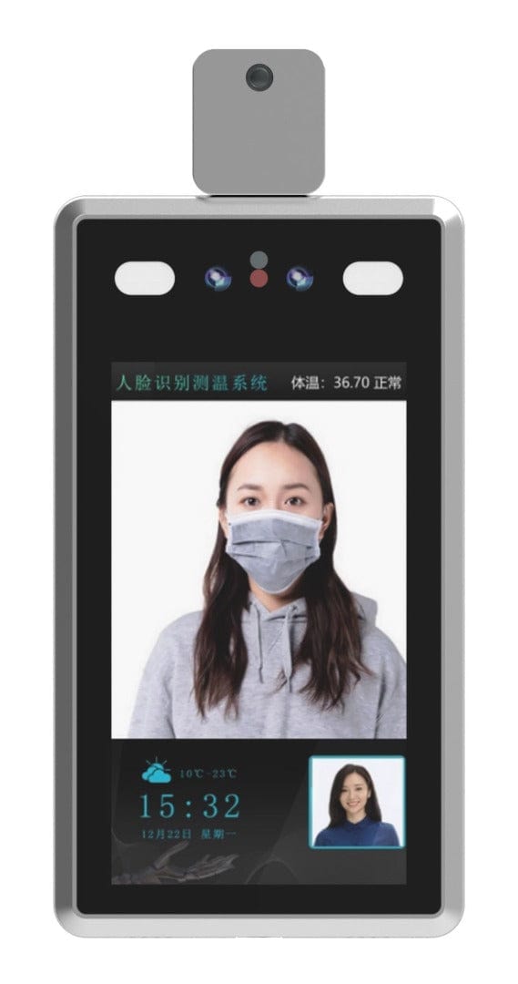 Face Recognition/Temperature Indicator (Wall Mounted) 