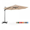 CREAM CANTILEVER PARASOL