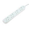 4 Gang Individual Switched 2m Extension Lead