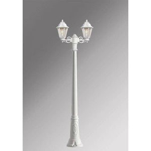 Fumagalli Gigi Bisso Anna Lamp Post Garden Light White