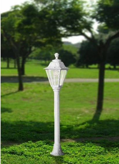 Fumagalli Mizar Rut Lamp Post Garden Light White